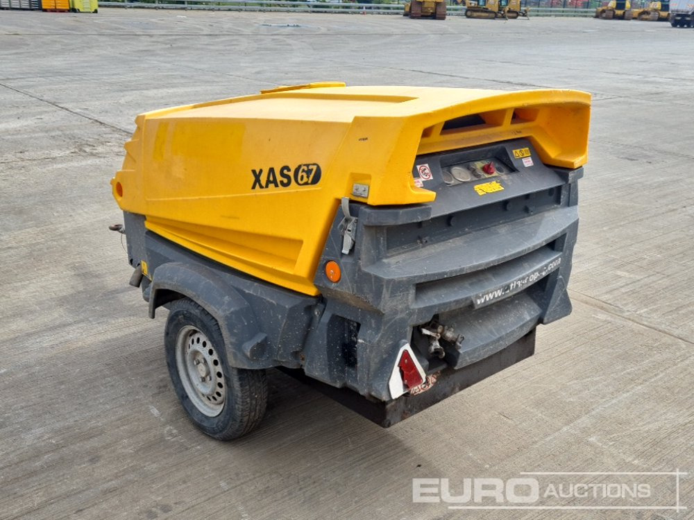 2015 Atlas Copco XAS67 - Gaisa kompresors: foto 3 2015 Atlas Copco XAS67 - Gaisa kompresors: foto 3