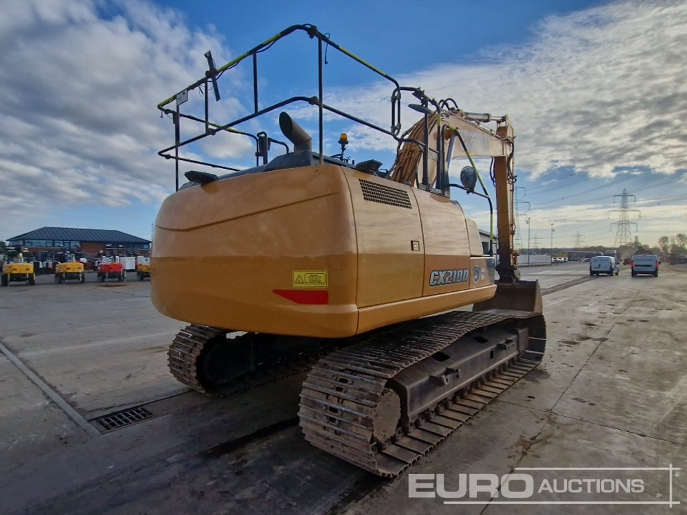 2015 Case CX210D - Kāpurķēžu ekskavators: foto 5 2015 Case CX210D - Kāpurķēžu ekskavators: foto 5