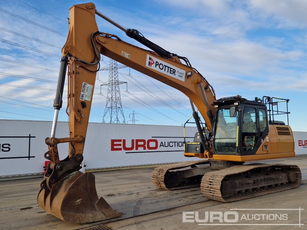 2015 Case CX210D - Kāpurķēžu ekskavators: foto 1 2015 Case CX210D - Kāpurķēžu ekskavators: foto 1