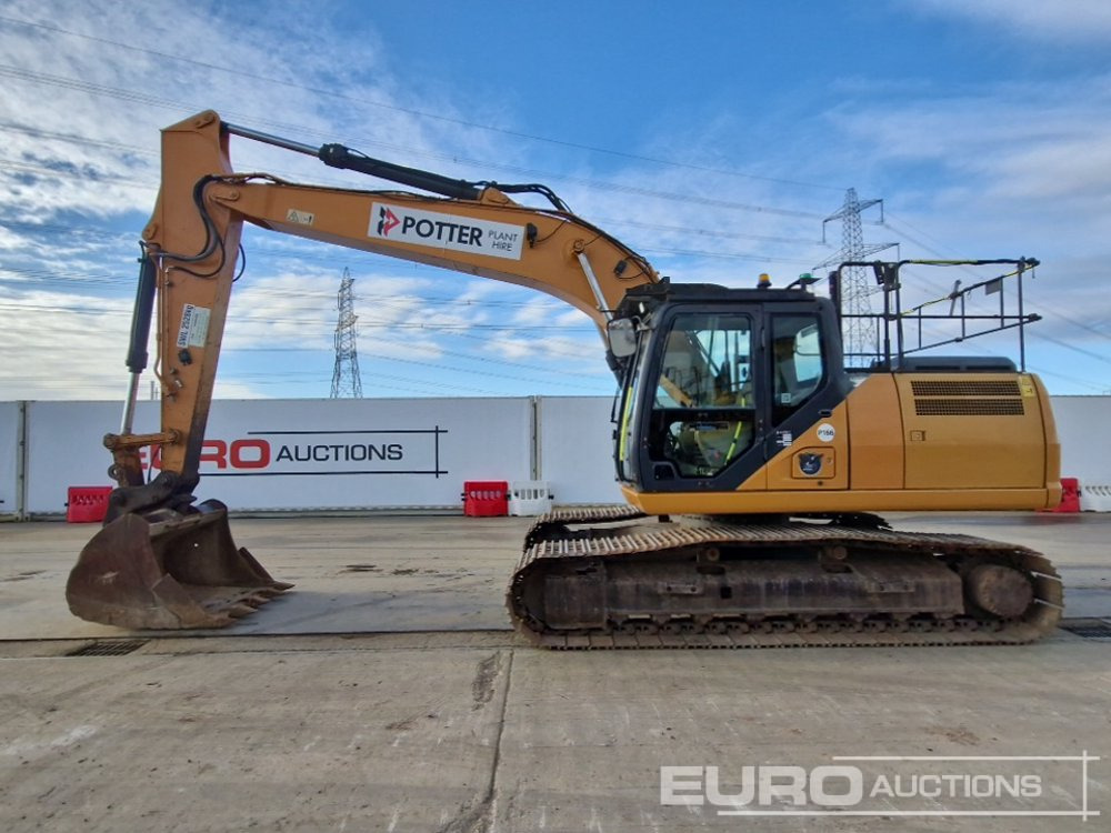 2015 Case CX210D - Kāpurķēžu ekskavators: foto 2 2015 Case CX210D - Kāpurķēžu ekskavators: foto 2