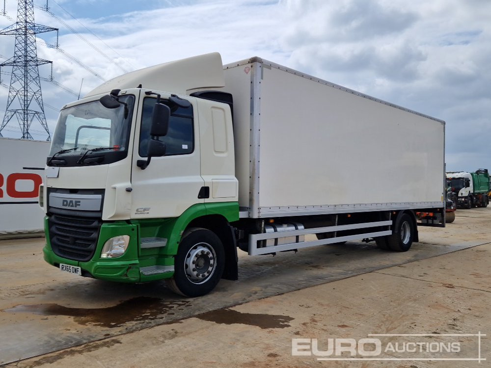 2015 DAF CF220 - Kravas automašīna ar slēgto virsbūvi: foto 1 2015 DAF CF220 - Kravas automašīna ar slēgto virsbūvi: foto 1