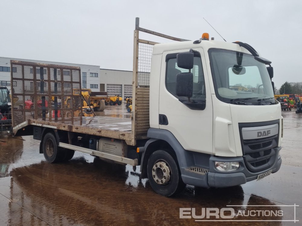 Bortu kravas automašīna/ Platforma pārvadāšana smagās tehnikas 2015 DAF LF210: foto 7 Bortu kravas automašīna/ Platforma pārvadāšana smagās tehnikas 2015 DAF LF210: foto 7