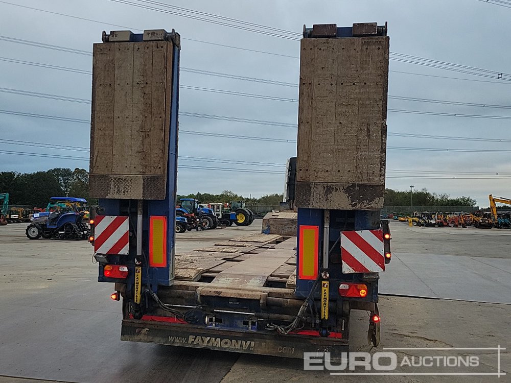 2015 Faymonville F01S1 - Puspiekabe zema profila platforma: foto 4 2015 Faymonville F01S1 - Puspiekabe zema profila platforma: foto 4