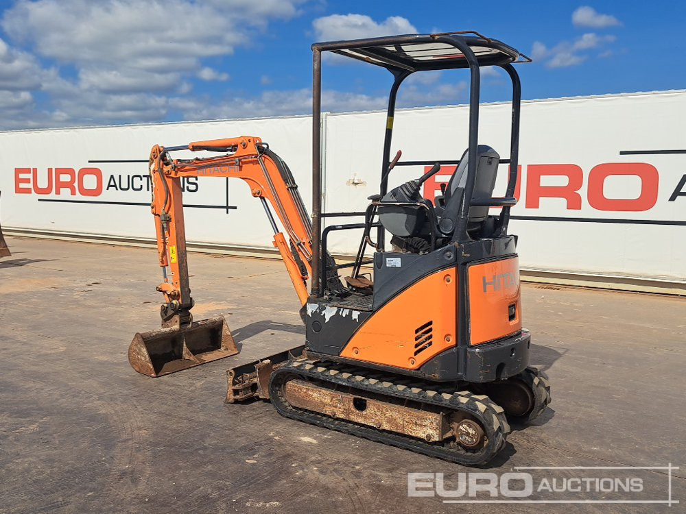 2015 Hitachi ZX17U-2 YLR - Mini-ekskavators: foto 3 2015 Hitachi ZX17U-2 YLR - Mini-ekskavators: foto 3
