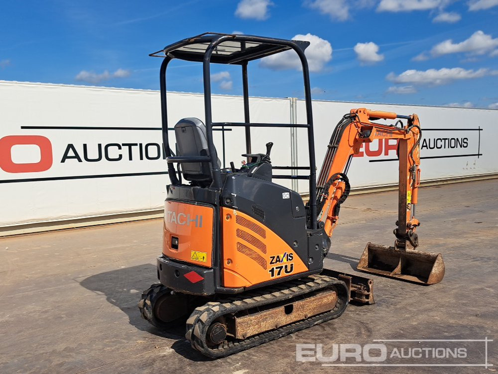 2015 Hitachi ZX17U-2 YLR - Mini-ekskavators: foto 5 2015 Hitachi ZX17U-2 YLR - Mini-ekskavators: foto 5