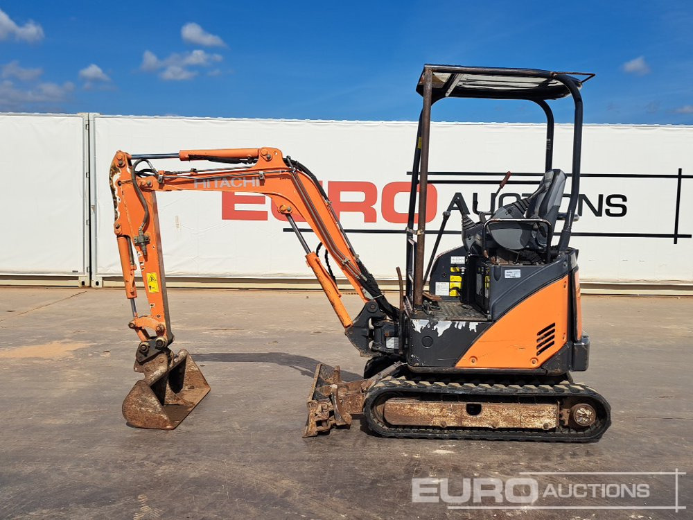 2015 Hitachi ZX17U-2 YLR - Mini-ekskavators: foto 2 2015 Hitachi ZX17U-2 YLR - Mini-ekskavators: foto 2