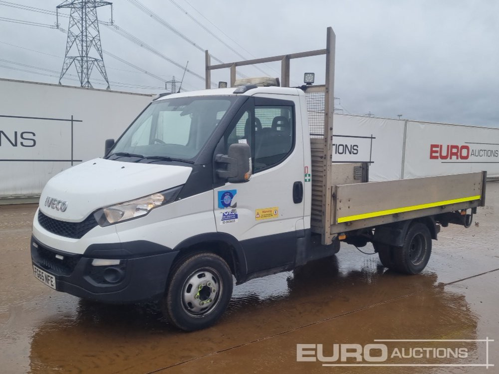 2015 Iveco Daily 35C13D - Automašīna ar kravas platformu: foto 1 2015 Iveco Daily 35C13D - Automašīna ar kravas platformu: foto 1