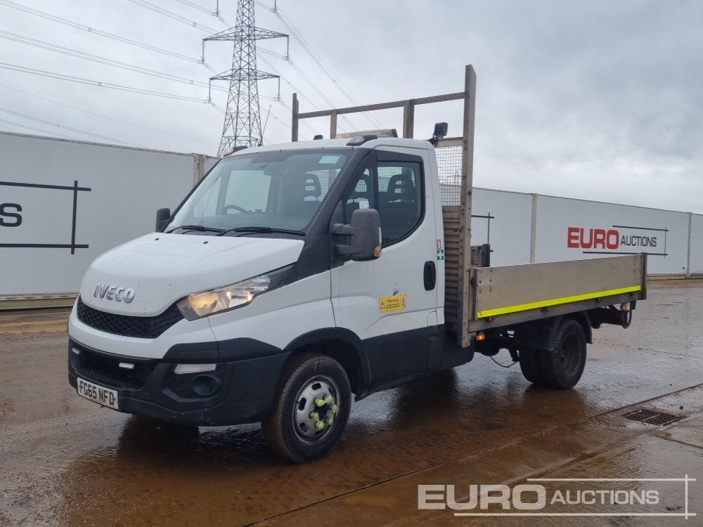 2015 Iveco Daily 35C13D - Automašīna ar kravas platformu: foto 1 2015 Iveco Daily 35C13D - Automašīna ar kravas platformu: foto 1