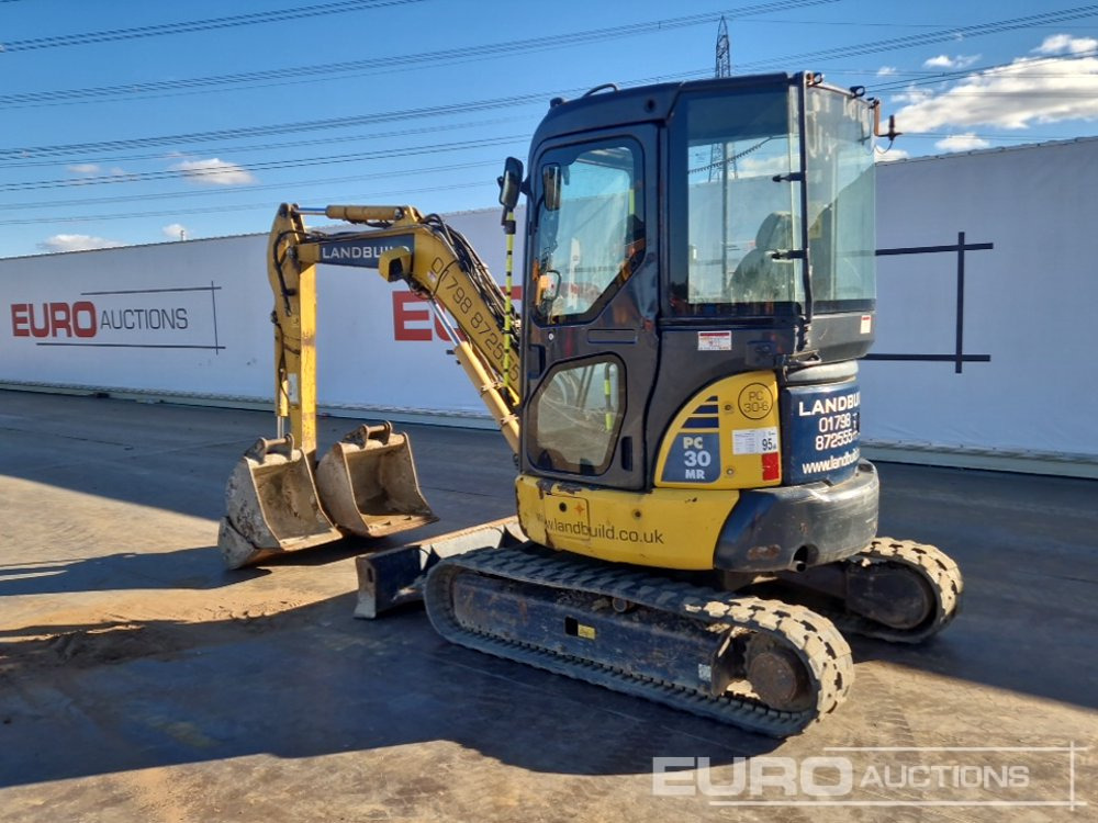 2015 Komatsu PC30MR-3 - Mini-ekskavators: foto 3 2015 Komatsu PC30MR-3 - Mini-ekskavators: foto 3