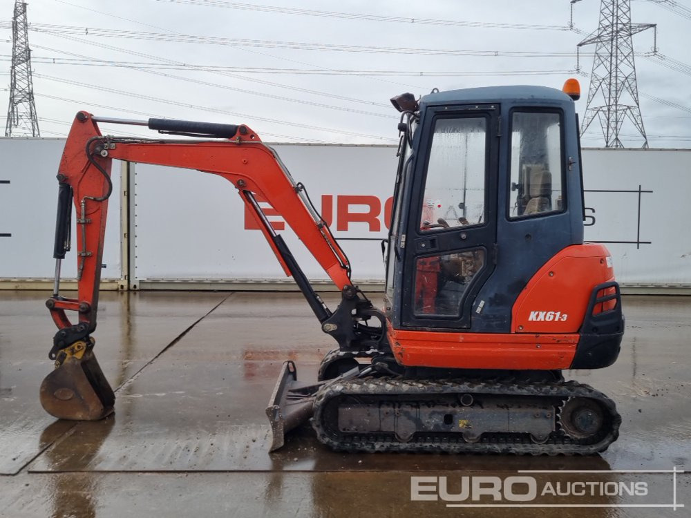 2015 Kubota KX61-3 - Mini-ekskavators: foto 2 2015 Kubota KX61-3 - Mini-ekskavators: foto 2