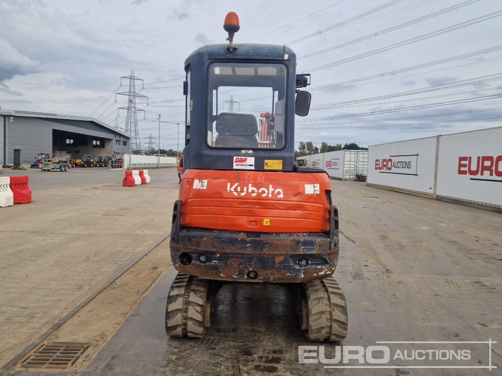 2015 Kubota KX61-3 - Mini-ekskavators: foto 4 2015 Kubota KX61-3 - Mini-ekskavators: foto 4