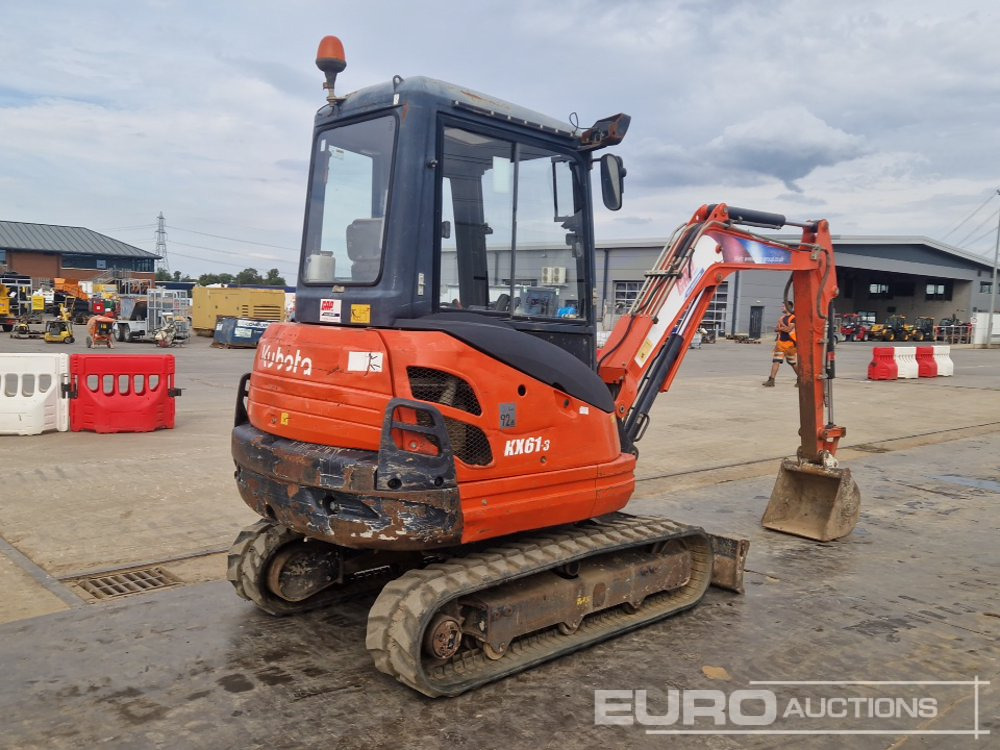 2015 Kubota KX61-3 - Mini-ekskavators: foto 5 2015 Kubota KX61-3 - Mini-ekskavators: foto 5