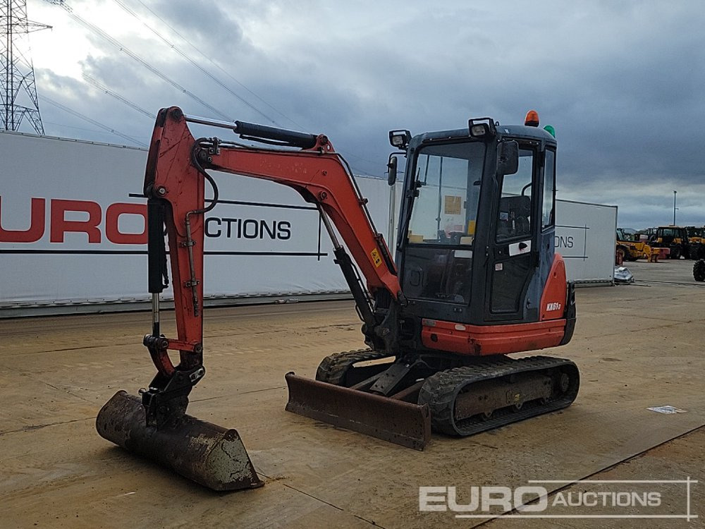 2015 Kubota KX61-3 - Mini-ekskavators: foto 1 2015 Kubota KX61-3 - Mini-ekskavators: foto 1