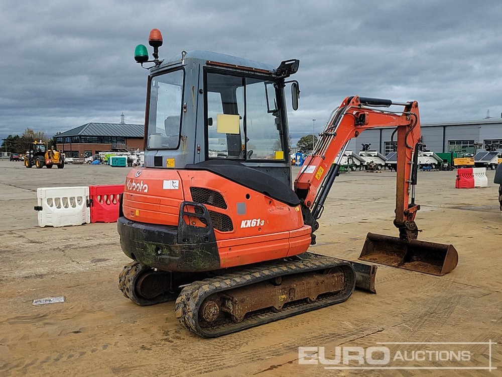 2015 Kubota KX61-3 - Mini-ekskavators: foto 5 2015 Kubota KX61-3 - Mini-ekskavators: foto 5