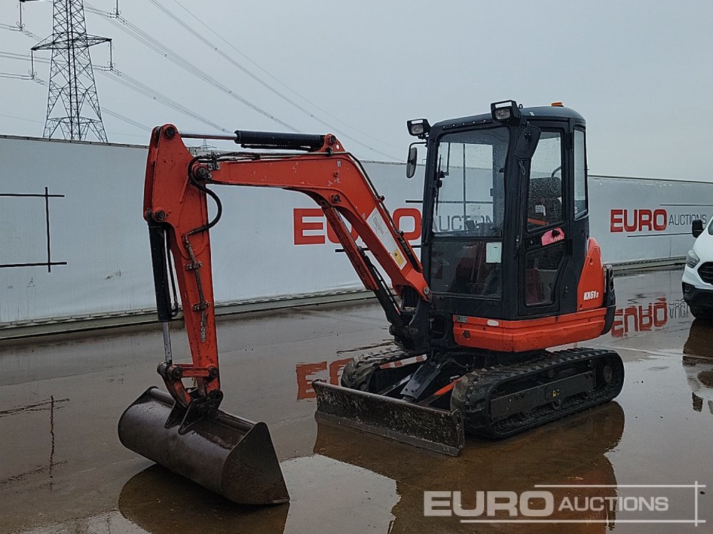 2015 Kubota KX61-3 - Mini-ekskavators: foto 1 2015 Kubota KX61-3 - Mini-ekskavators: foto 1