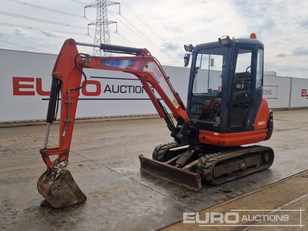 2015 Kubota KX61-3 - Mini-ekskavators: foto 1 2015 Kubota KX61-3 - Mini-ekskavators: foto 1