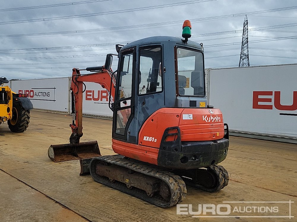 2015 Kubota KX61-3 - Mini-ekskavators: foto 3 2015 Kubota KX61-3 - Mini-ekskavators: foto 3