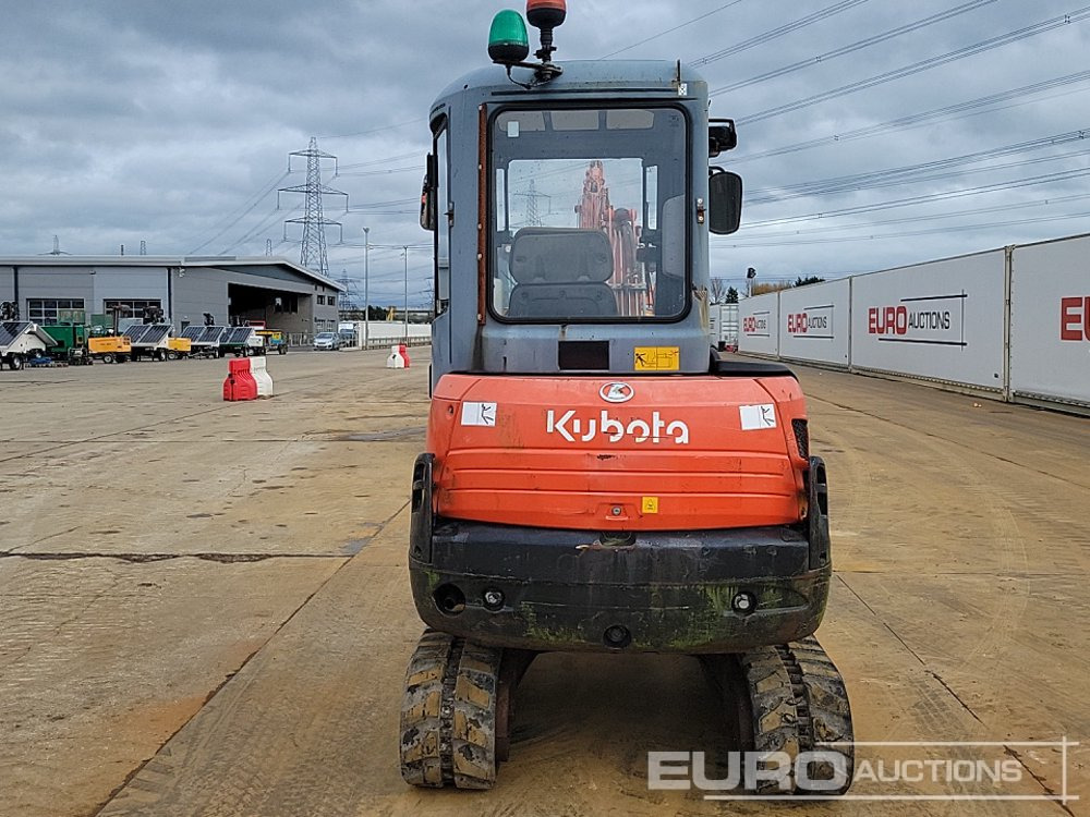 2015 Kubota KX61-3 - Mini-ekskavators: foto 4 2015 Kubota KX61-3 - Mini-ekskavators: foto 4