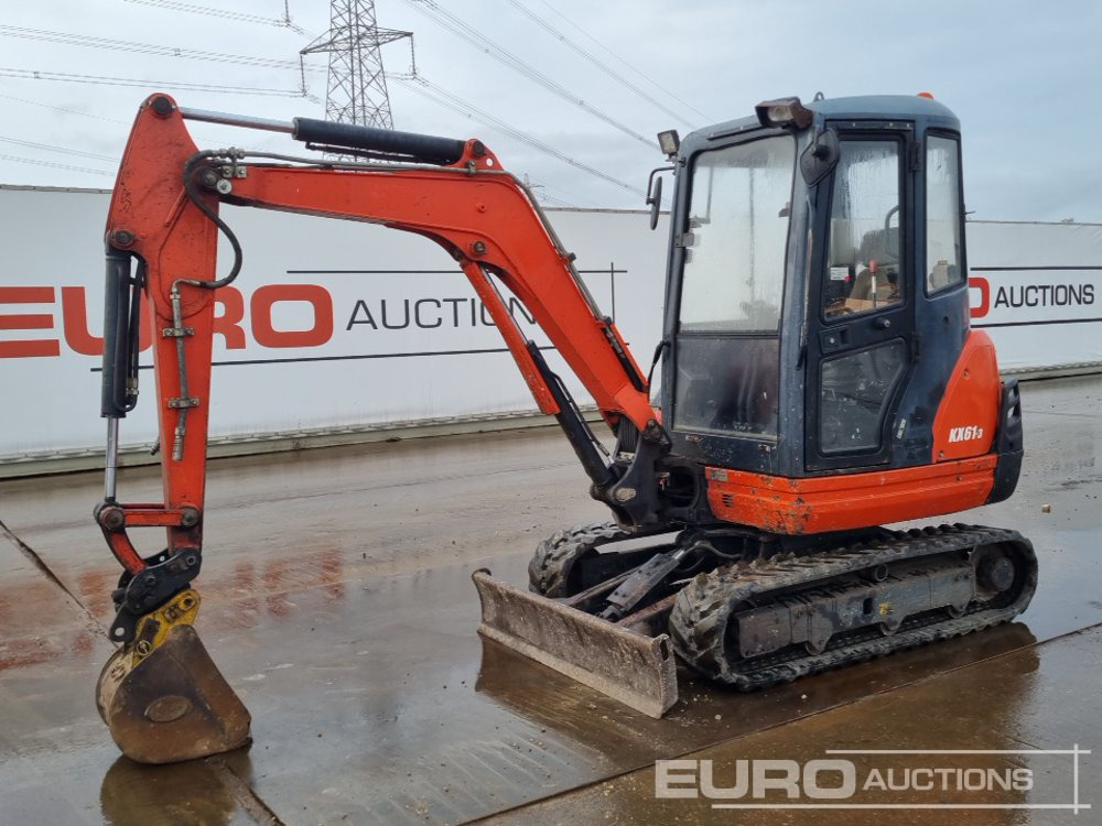 2015 Kubota KX61-3 - Mini-ekskavators: foto 1 2015 Kubota KX61-3 - Mini-ekskavators: foto 1