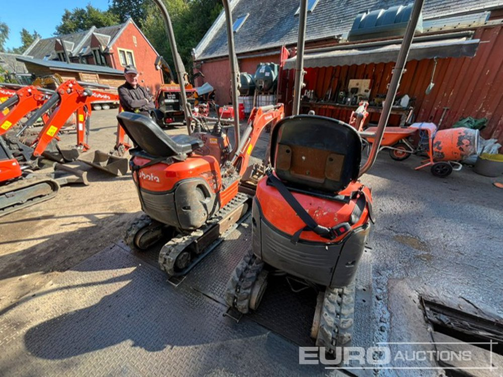 2015 Kubota U10-3 - Mini-ekskavators: foto 3 2015 Kubota U10-3 - Mini-ekskavators: foto 3