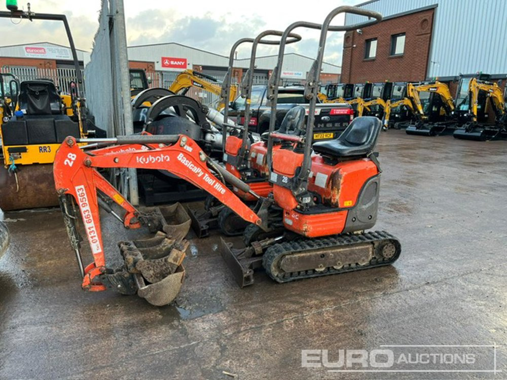 2015 Kubota U10-3 - Mini-ekskavators: foto 2 2015 Kubota U10-3 - Mini-ekskavators: foto 2