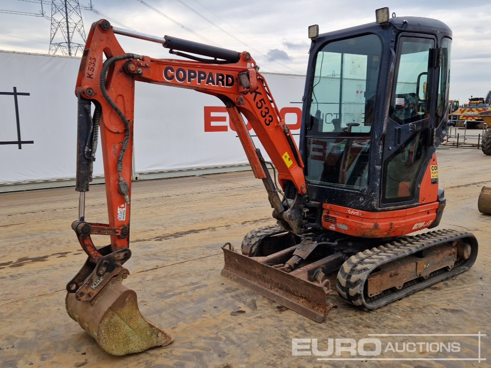 2015 Kubota U20-3EU - Mini-ekskavators: foto 1 2015 Kubota U20-3EU - Mini-ekskavators: foto 1