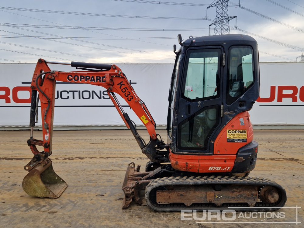 2015 Kubota U20-3EU - Mini-ekskavators: foto 2 2015 Kubota U20-3EU - Mini-ekskavators: foto 2