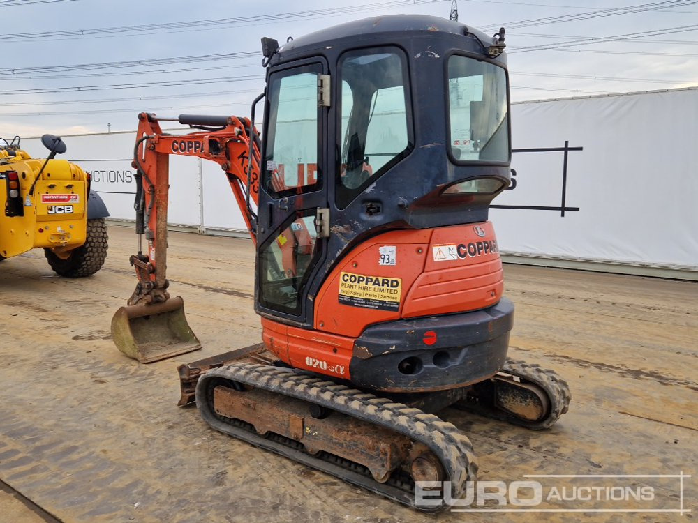 2015 Kubota U20-3EU - Mini-ekskavators: foto 3 2015 Kubota U20-3EU - Mini-ekskavators: foto 3