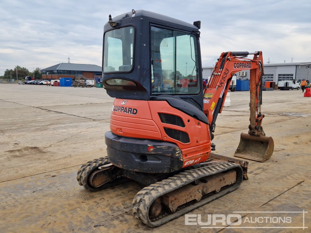 2015 Kubota U20-3EU - Mini-ekskavators: foto 5 2015 Kubota U20-3EU - Mini-ekskavators: foto 5