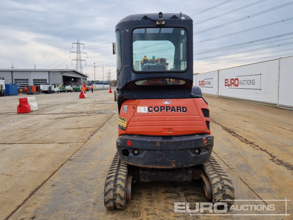 2015 Kubota U20-3EU - Mini-ekskavators: foto 4 2015 Kubota U20-3EU - Mini-ekskavators: foto 4