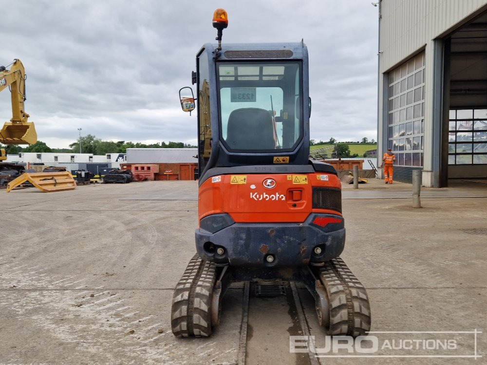 2015 Kubota U27-4 - Mini-ekskavators: foto 4 2015 Kubota U27-4 - Mini-ekskavators: foto 4