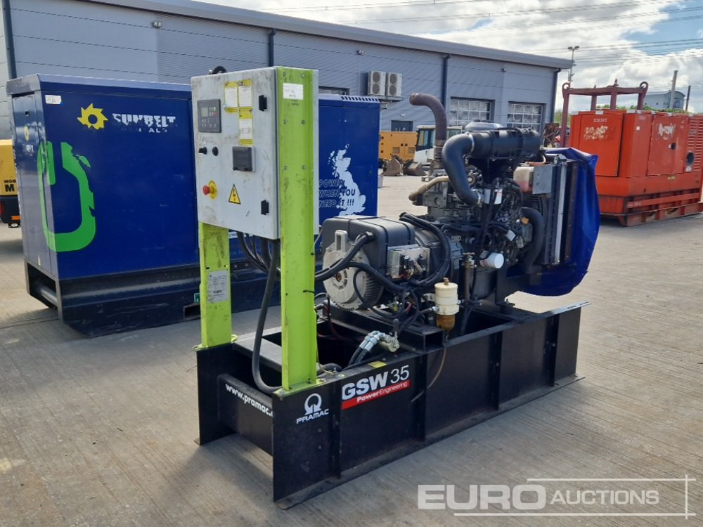 2015 Pramac GSW35 - Elektroģenerators: foto 1 2015 Pramac GSW35 - Elektroģenerators: foto 1