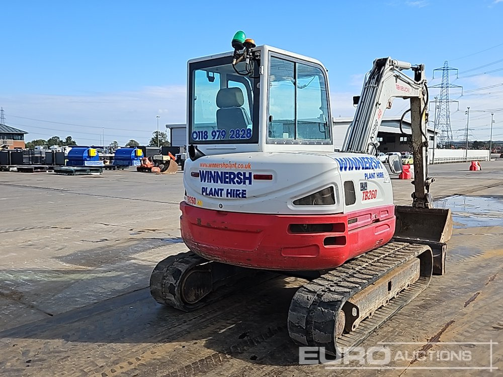 2015 Takeuchi TB260 - Mini-ekskavators: foto 5 2015 Takeuchi TB260 - Mini-ekskavators: foto 5