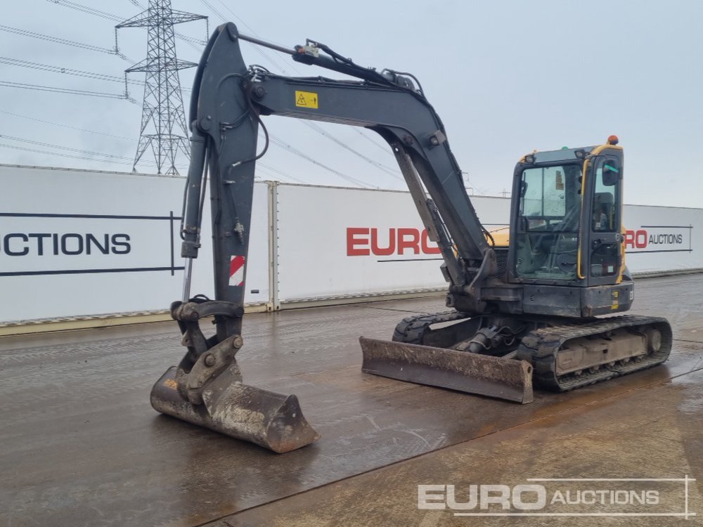 2015 Volvo ECR88D - Mini-ekskavators: foto 1 2015 Volvo ECR88D - Mini-ekskavators: foto 1