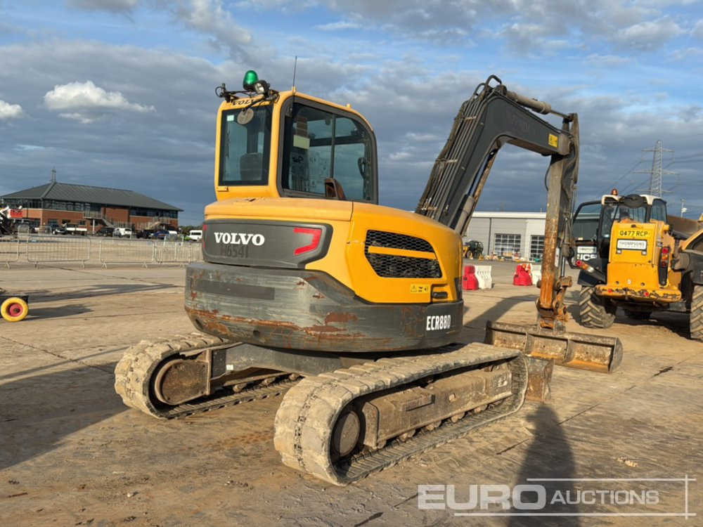2015 Volvo ECR88D - Mini-ekskavators: foto 5 2015 Volvo ECR88D - Mini-ekskavators: foto 5