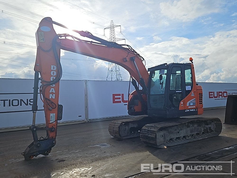 2016 Doosan DX140LCR -5 - Kāpurķēžu ekskavators: foto 1 2016 Doosan DX140LCR -5 - Kāpurķēžu ekskavators: foto 1