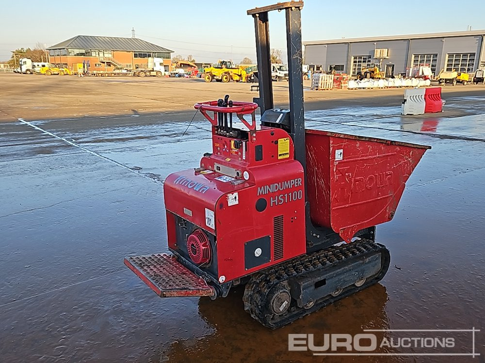 2016 Hinowa HS1100/F - Kāpurķēžu pašizgāzējs: foto 5 2016 Hinowa HS1100/F - Kāpurķēžu pašizgāzējs: foto 5