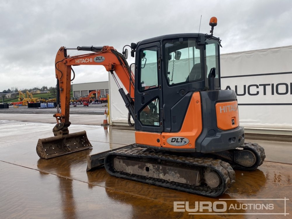 2016 Hitachi ZX55U-5A CLR - Mini-ekskavators: foto 3 2016 Hitachi ZX55U-5A CLR - Mini-ekskavators: foto 3