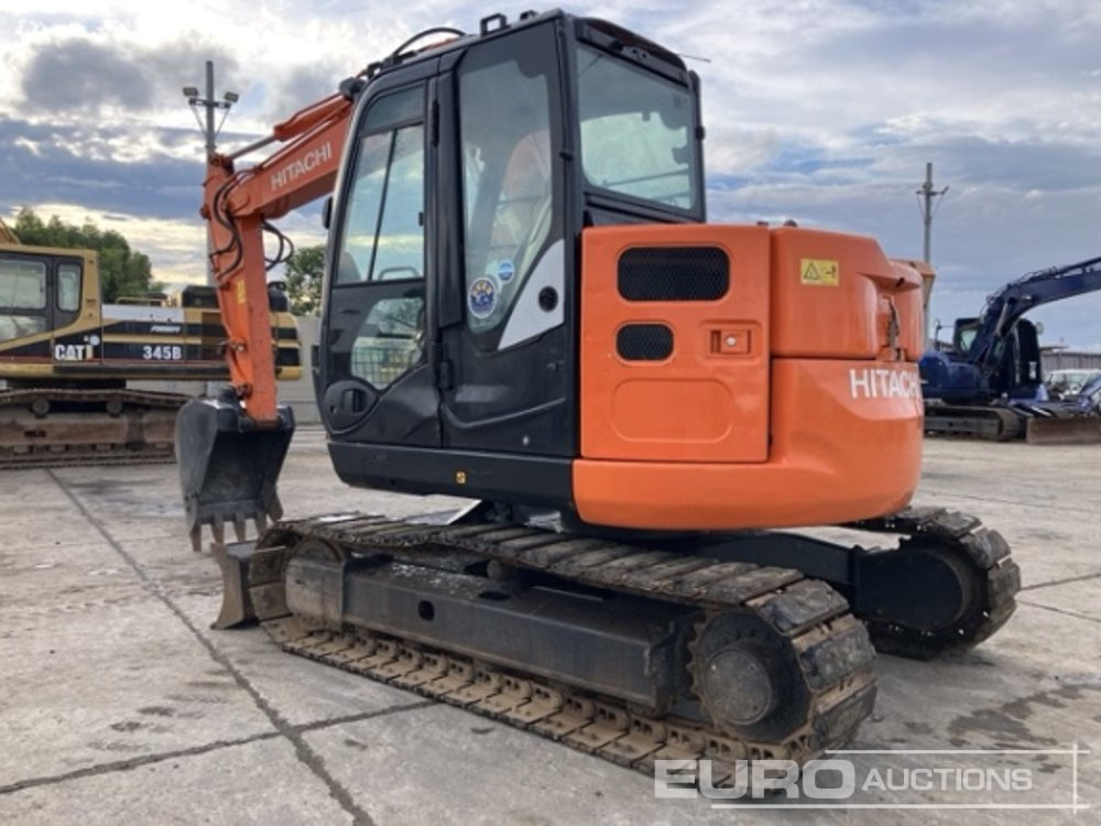 2016 Hitachi ZX75US-5 - Mini-ekskavators: foto 2 2016 Hitachi ZX75US-5 - Mini-ekskavators: foto 2