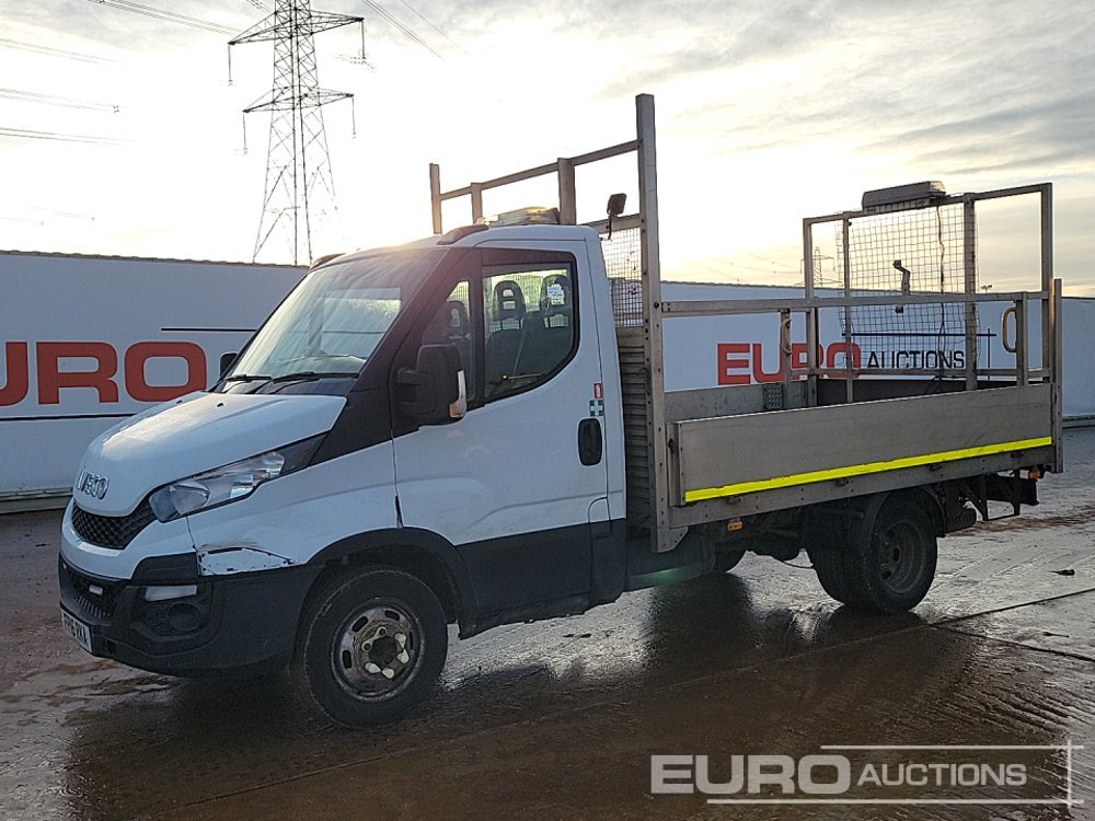 2016 Iveco Daily 35C13 - Automašīna ar kravas platformu: foto 1 2016 Iveco Daily 35C13 - Automašīna ar kravas platformu: foto 1