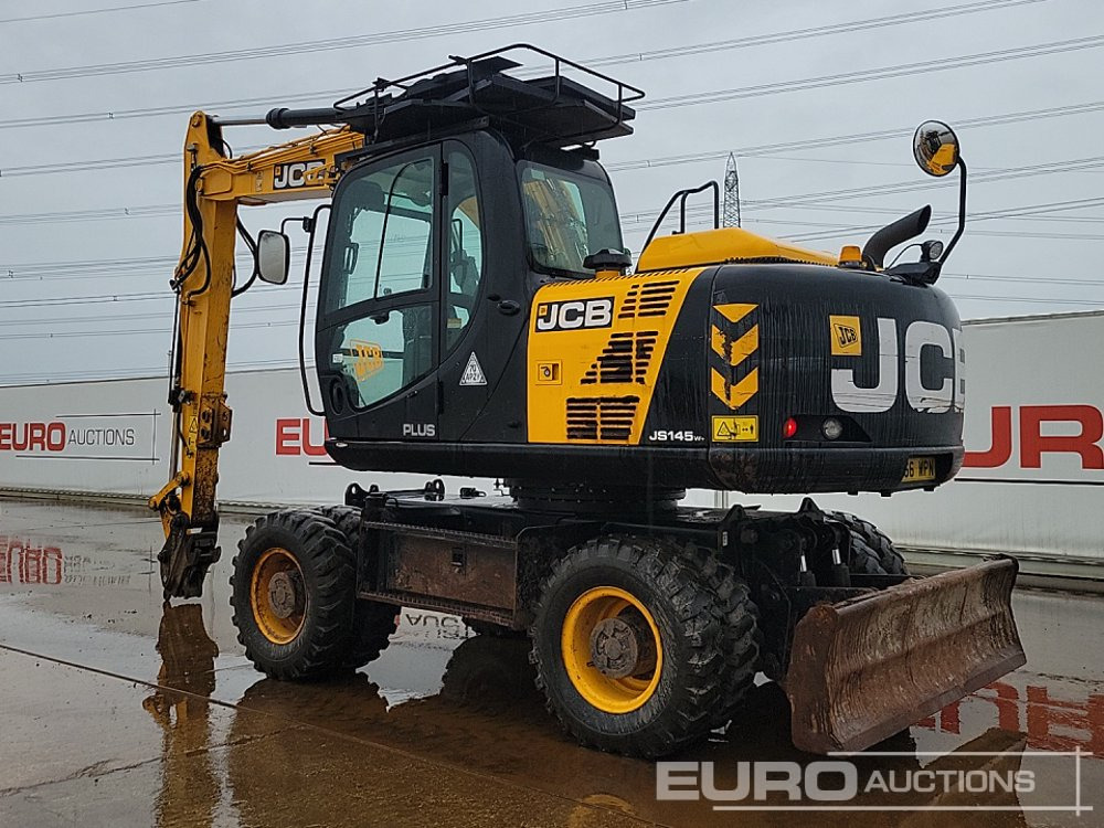 2016 JCB JS145W - Riteņu ekskavators: foto 3 2016 JCB JS145W - Riteņu ekskavators: foto 3