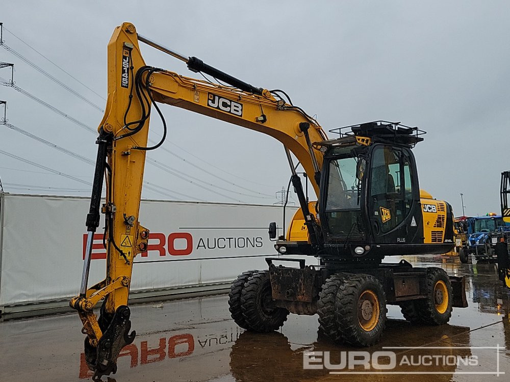 2016 JCB JS145W - Riteņu ekskavators: foto 1 2016 JCB JS145W - Riteņu ekskavators: foto 1