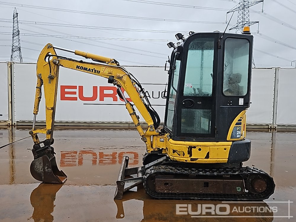 2016 Komatsu PC26MR-3 - Mini-ekskavators: foto 2 2016 Komatsu PC26MR-3 - Mini-ekskavators: foto 2