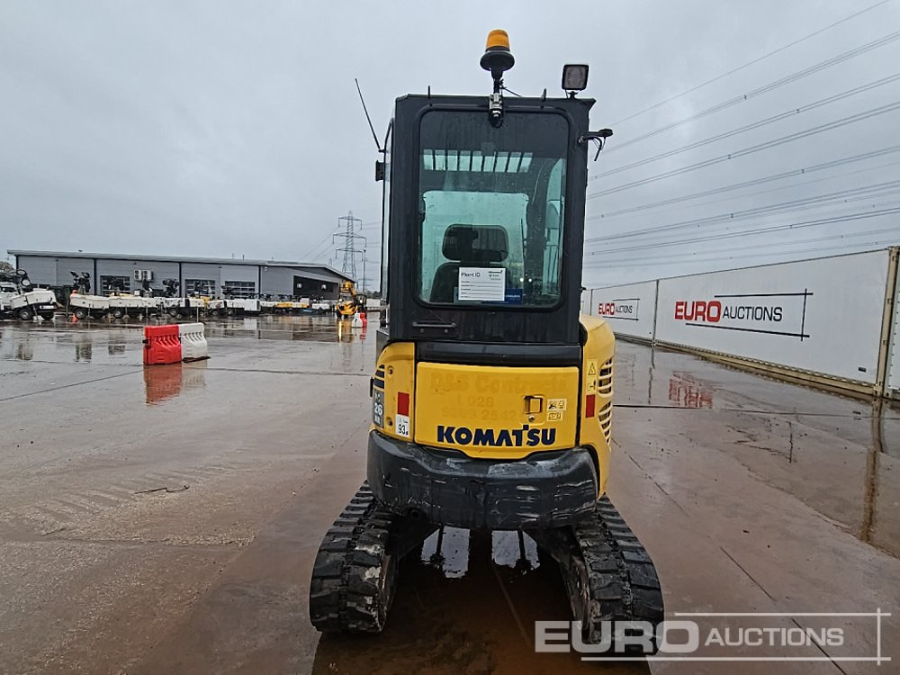 2016 Komatsu PC26MR-3 - Mini-ekskavators: foto 4 2016 Komatsu PC26MR-3 - Mini-ekskavators: foto 4