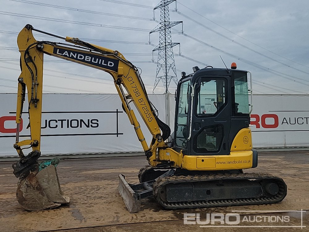 2016 Komatsu PC55MR-3 - Mini-ekskavators: foto 2 2016 Komatsu PC55MR-3 - Mini-ekskavators: foto 2