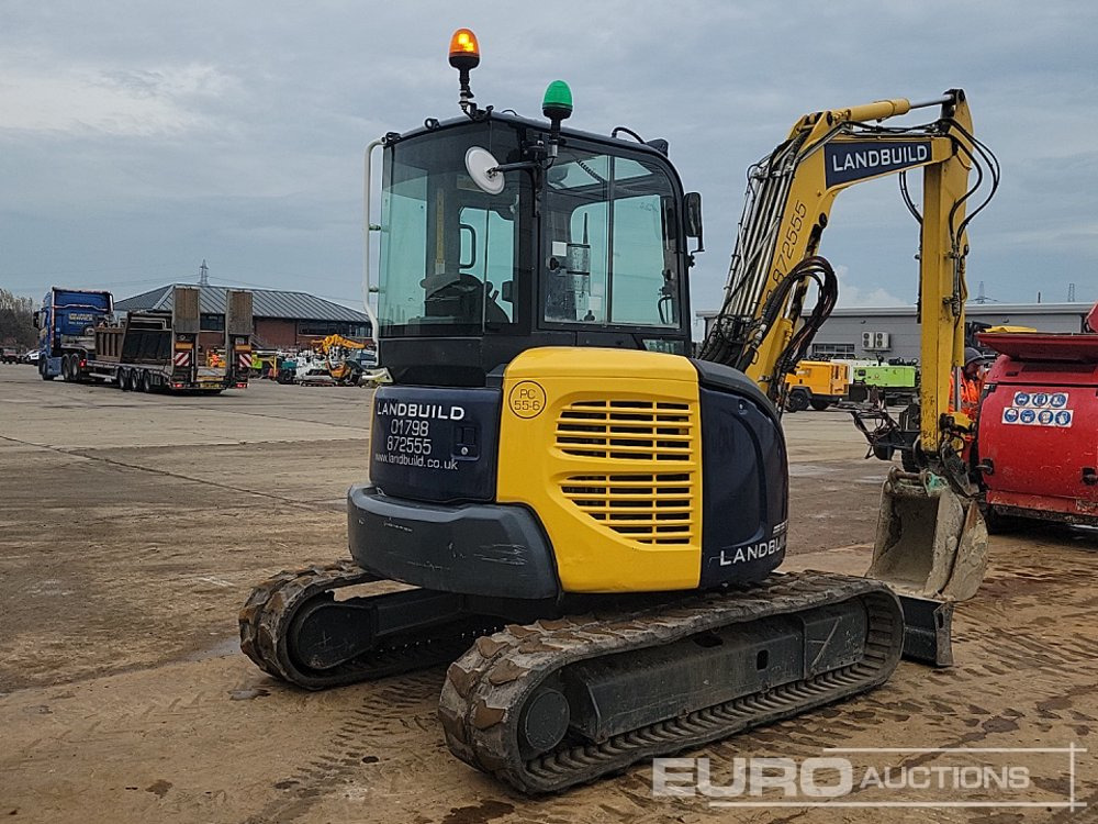 2016 Komatsu PC55MR-3 - Mini-ekskavators: foto 5 2016 Komatsu PC55MR-3 - Mini-ekskavators: foto 5