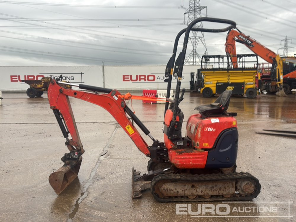 2016 Kubota U10-3 - Mini-ekskavators: foto 2 2016 Kubota U10-3 - Mini-ekskavators: foto 2