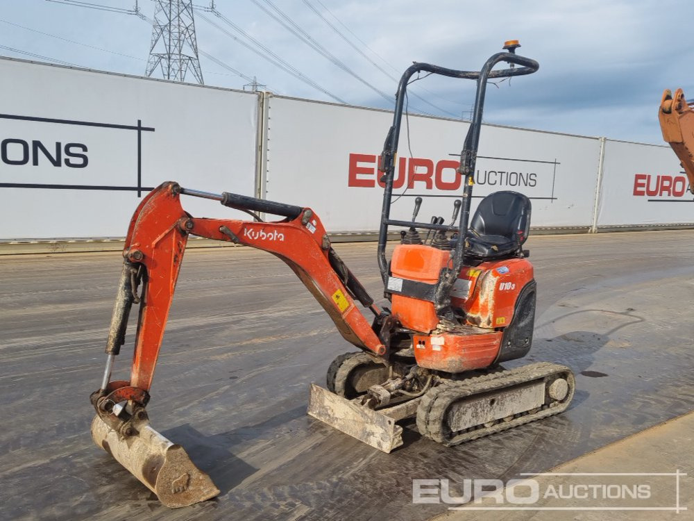 2016 Kubota U10-3 - Mini-ekskavators: foto 1 2016 Kubota U10-3 - Mini-ekskavators: foto 1