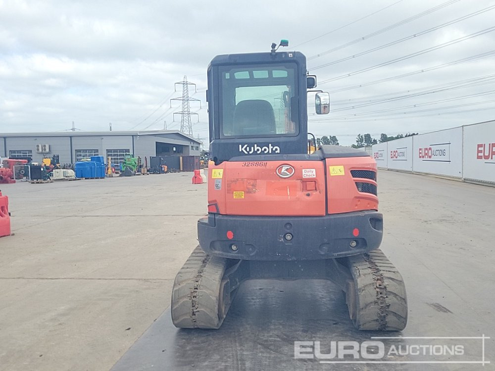2016 Kubota U48-4 - Mini-ekskavators: foto 4 2016 Kubota U48-4 - Mini-ekskavators: foto 4