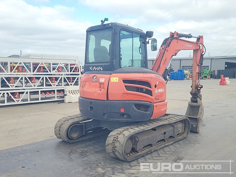 2016 Kubota U48-4 - Mini-ekskavators: foto 5 2016 Kubota U48-4 - Mini-ekskavators: foto 5